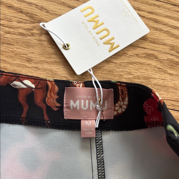 🤠SHOW ME YOUR MUMU SPENCER SKORT IN TEXAS HOLD EM PRINT NWT🤠 SZ M - Picture 4 of 5